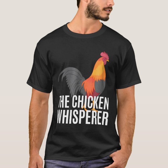 Hühnerflüsterer Best Farmerlandwirtschaft T-Shirt (Vorderseite)