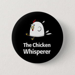 Hühnerflüsterer Einzigartiger Eierbauer Geflügel Button