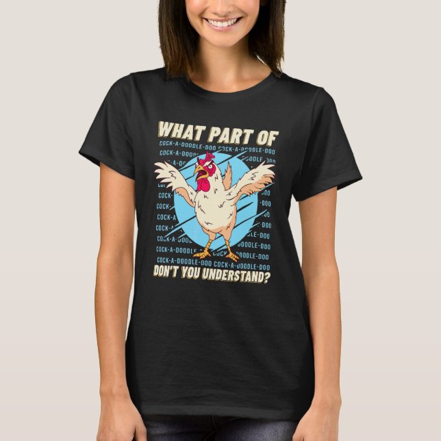 Hühnerflüsterer Geflügel Hühner Daddy Koffein T-Shirt (Vorderseite)