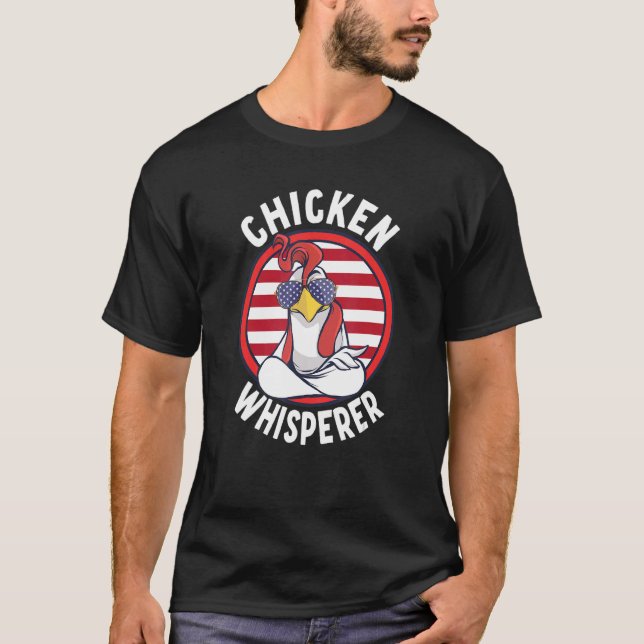 Hühnerflüsterer T-Shirt (Vorderseite)