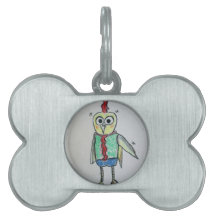 Hühnerförmiges Hundeschild