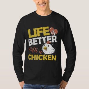 Hühnergeflügel-Bauer T-Shirt