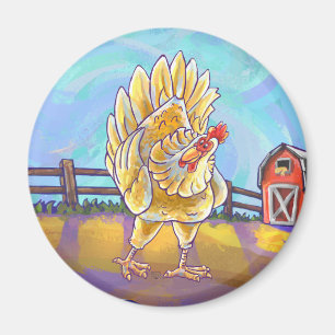 Hühnergeschenke und -zubehör magnet