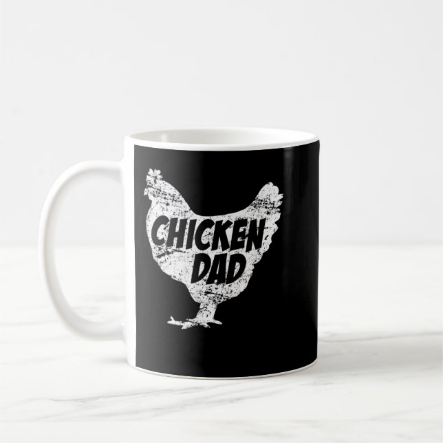Hühnergewächse Hen Flock Rooster Kaffeetasse (Links)