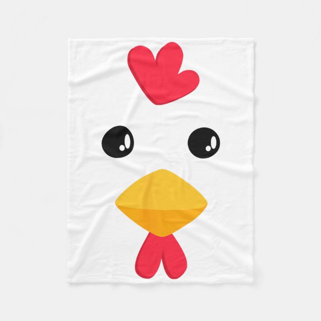 HühnerHalloween Kostüm Spaß Kinder Erwachsene Fleecedecke (Vorderseite)