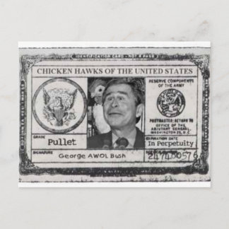 Hühnerhawk-Karten der Vereinigten Staaten-Postkart Postkarte