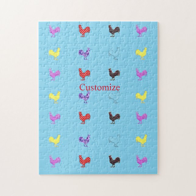 Hühnerhennen Thunder_Cove Puzzle (Vertikal)