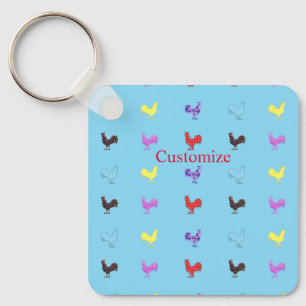 Hühnerhennen Thunder_Cove  Schlüsselanhänger