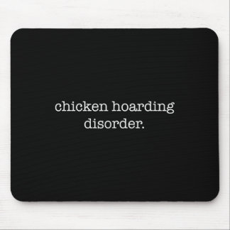 Hühnerhortungsstörung, minimalistische Hühnerliebh Mousepad