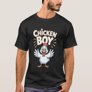Hühnerjunge Kinder-Hühnerbekleidung Jugend-Kids T-Shirt