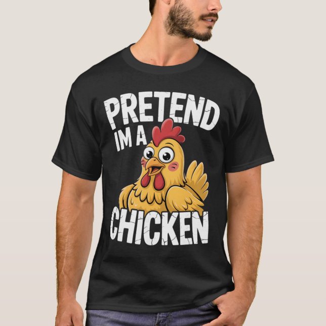 Hühnerkostüm _1  T-Shirt (Vorderseite)
