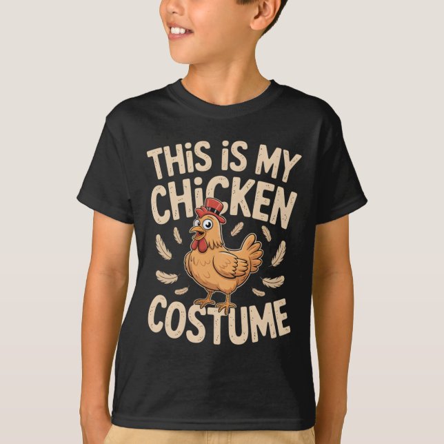 Hühnerkostüm _2  T-Shirt (Vorderseite)
