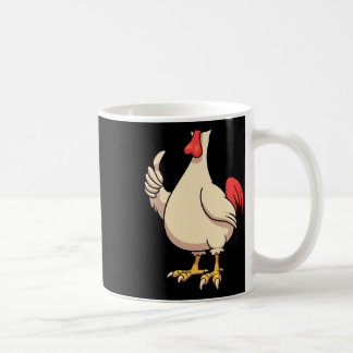 Hühnerkostüm für Halloween-Hahn-Tier-Cosplay Kaffeetasse