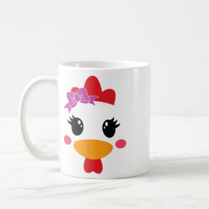 Hühnerkostüm Halloween Hühnergesicht Hahn Spaß Kaffeetasse
