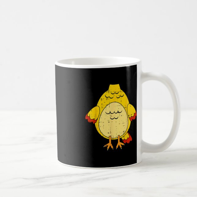 Hühnerkostüm Niedlich leicht TierHalloween-Geschen Kaffeetasse (Rechts)