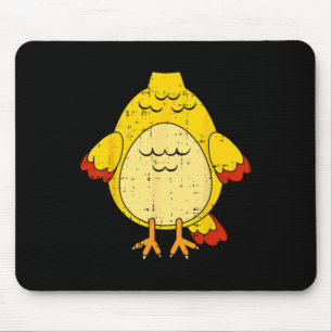 Hühnerkostüm Niedlich leicht TierHalloween-Geschen Mousepad