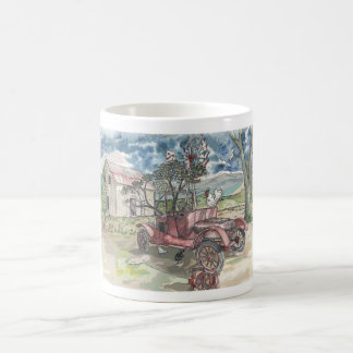 Hühnerkratzer Kaffeetasse
