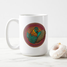 Hühnerkreis-Tasse Kaffeetasse