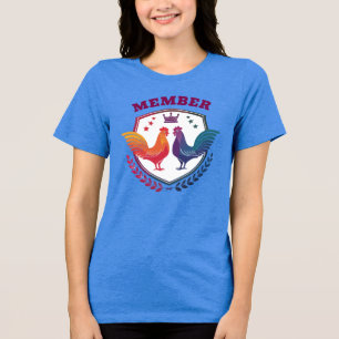 Hühnerkult Tri-Blend Shirt