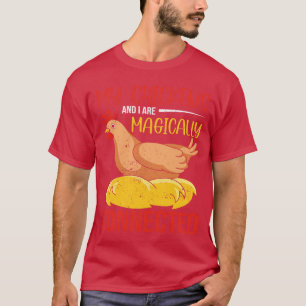 Hühnerliebhaber Bauer Lustiges Tier Huhn T-Shirt