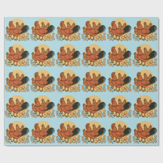 Hühnerliebhaber-Geschenkpapier Geschenkpapier