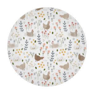 Hühnerliebhaber Hof Tier Hübsch Schneidebrett