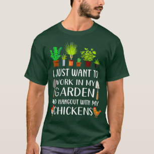 Hühnerliebhaber lustiges Shirt für Männer