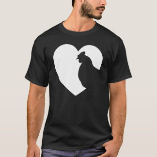Hühnerliebhaber Männer Frauen Mädchen Mutter Dame T-Shirt