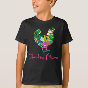 Hühnermama beim Bauern Bauer Frau niedlich Hühnc T-Shirt