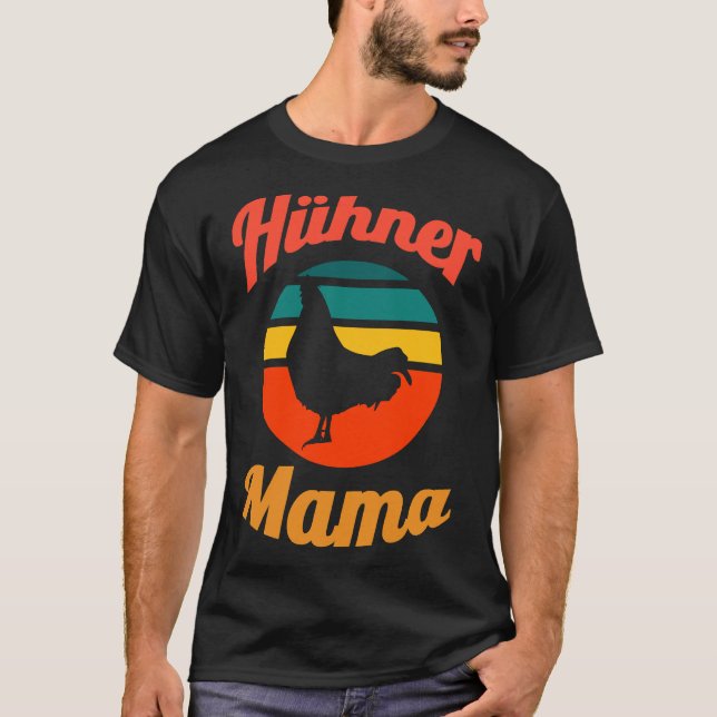 Hühnermama T-Shirt (Vorderseite)