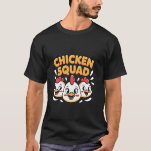 Hühnermannschaft Landwirtschaft Geflügel Hühnerfar T-Shirt
