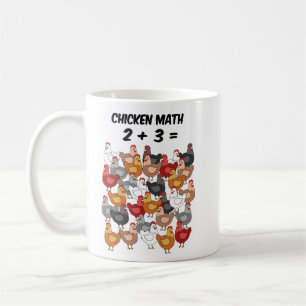 Hühnermathematik Kaffeetasse