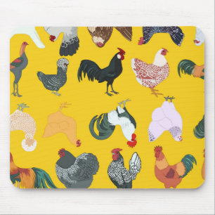 Hühnermousse Mousepad