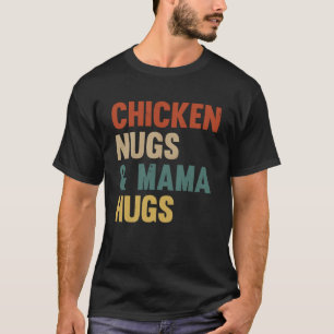 Hühnermum Vintag für Mama oder Oma Nugget T-Shirt