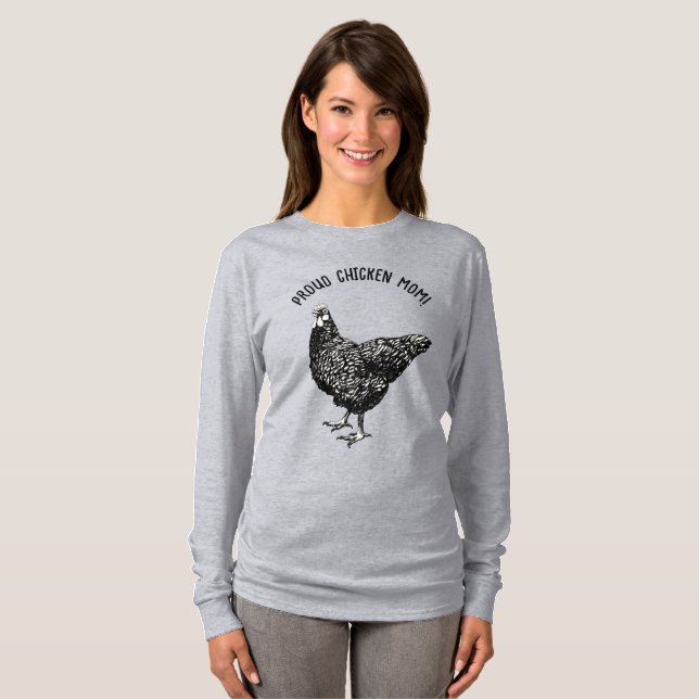 Hühnermutter! T-Shirt (Vorne ganz)