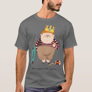 Hühnernuggets sind wie meine Familie T-Shirt