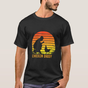 Hühnerpapa Hühnerbauer Geflügelzüchter Re T-Shirt
