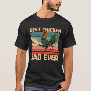 Hühnerpapa Hühnerdaddy Bauer Geflügelbauer Fo T-Shirt
