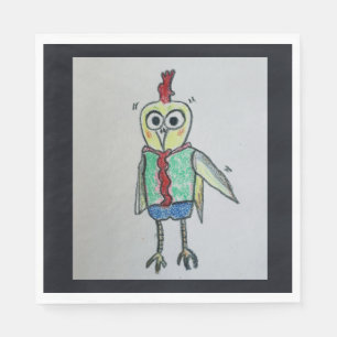 Hühnerpapier Napkin Serviette