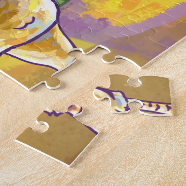 Hühnerparty-Center Puzzle (Seite)