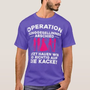 Hühnerparty-Team-Braut-Geschenk 3 T-Shirt