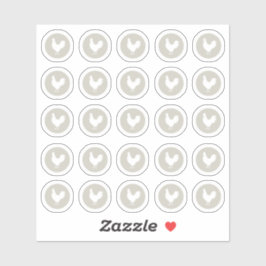 Hühnerpfropf Aufkleber