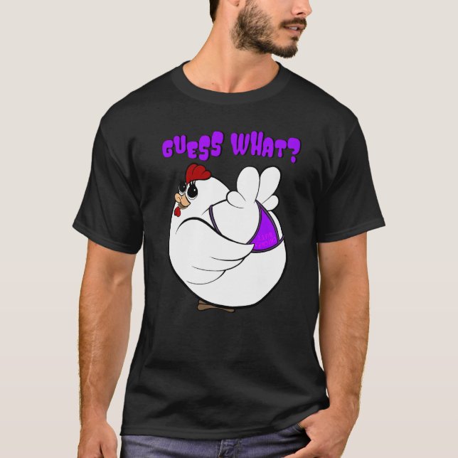Hühnerpopo T-Shirt (Vorderseite)