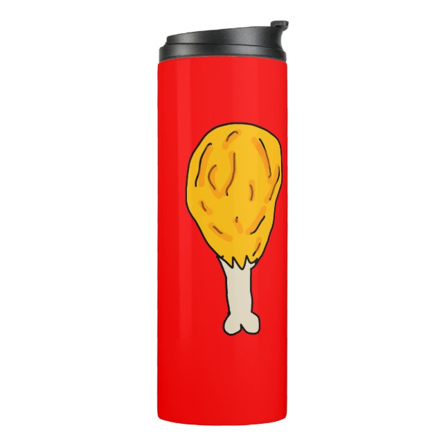 Hühnerschenkelflasche Thermosbecher (Nach links gedreht)