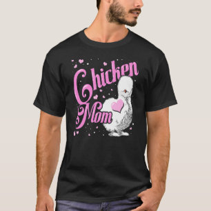 Hühnerseide Mama Hühnerseide Hühner Mama Seide T-Shirt