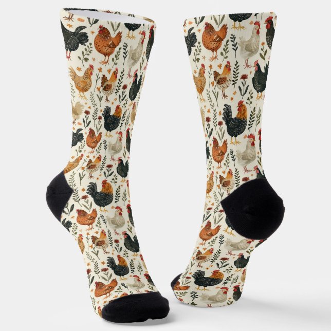 Hühnersocken Socken (Gewinkelt)