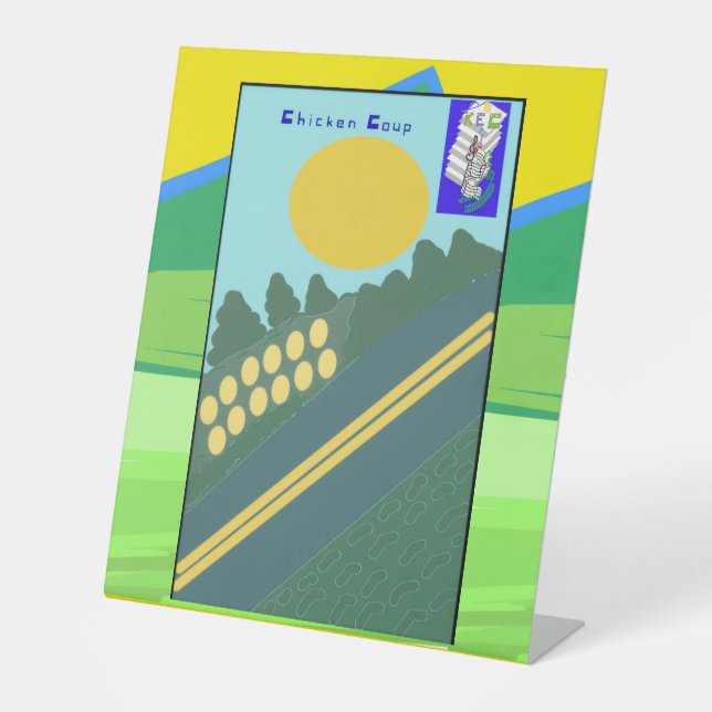 Hühnerstall  sockelschild (Vorderseite)