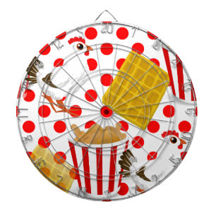 HühnerWaffeln Dartscheibe