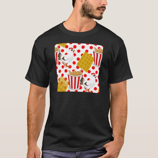 HühnerWaffeln T-Shirt (Vorderseite)