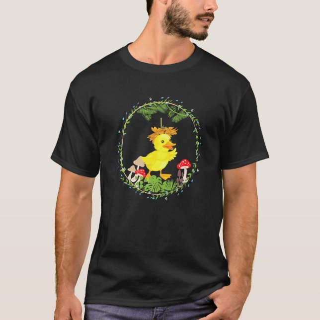 Hühnerwald Cottage Premium T-Shirt (Vorderseite)